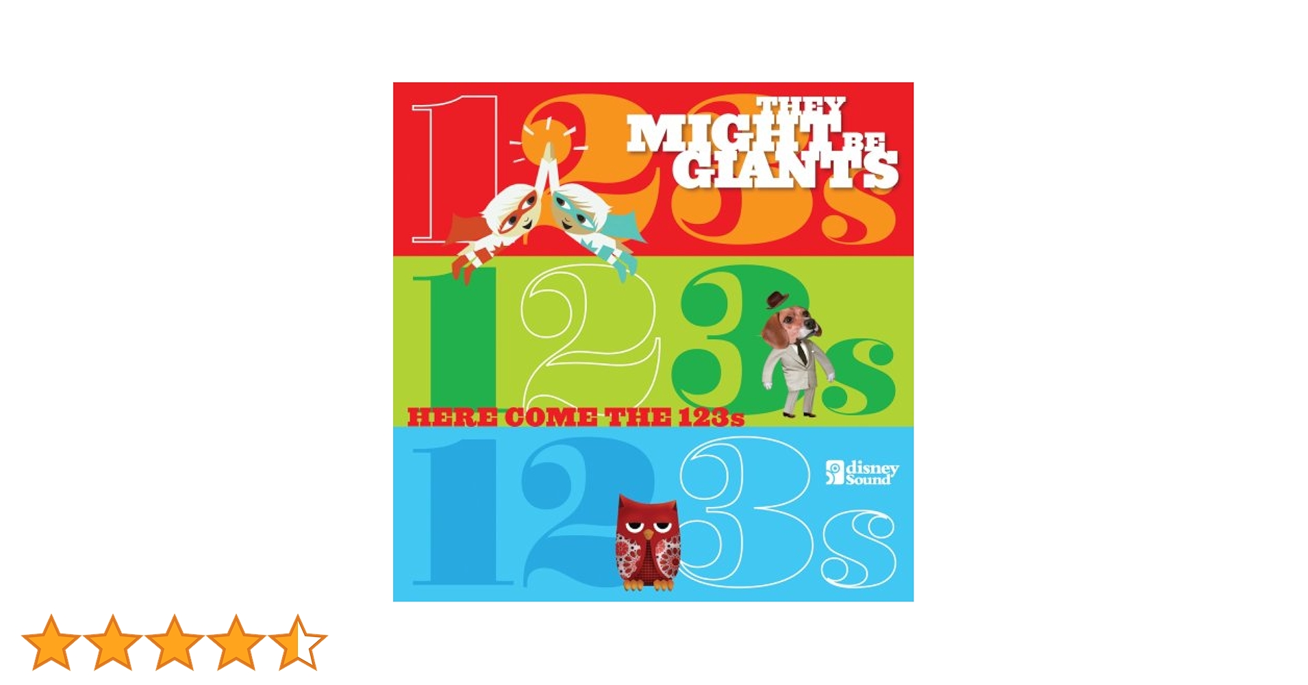 ポップス+ロック(洋楽) They Might Be Giants/Here Come The 123s They Might Be Giants - Here Come The 123s - Amazon.com Music